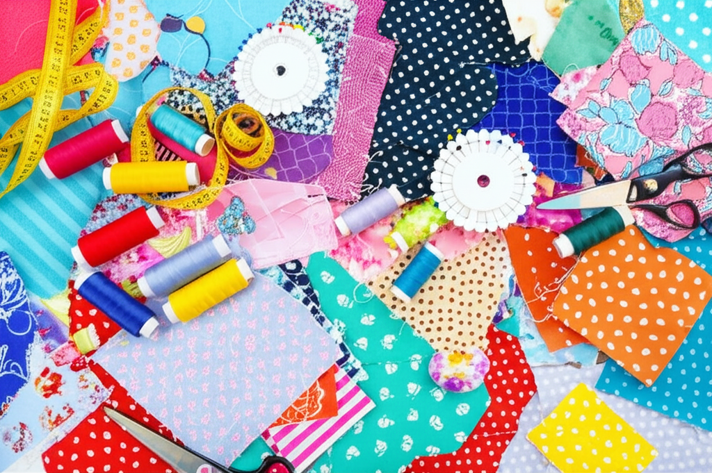 Scrap Fabric Storage Bags